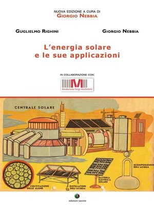 cover image of L'energia solare e le sue applicazioni